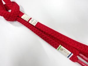 未使用品　正絹　手組帯締め